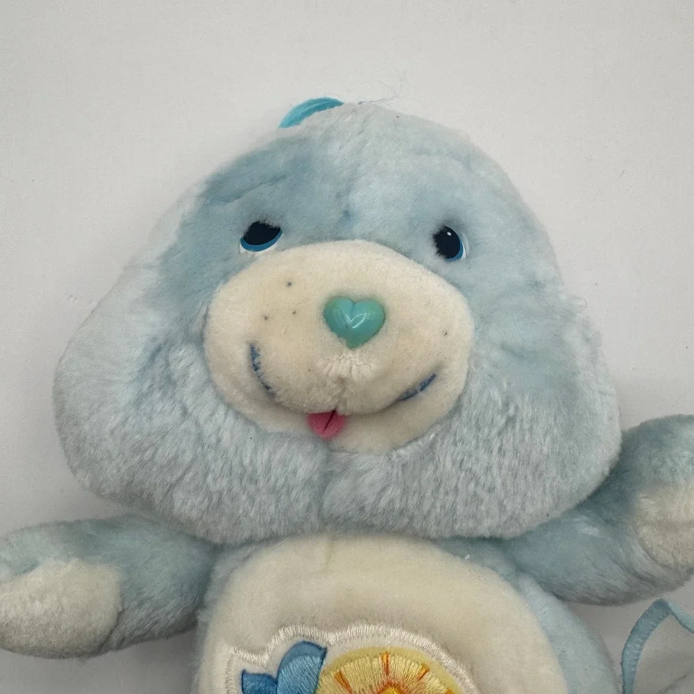 Kenner Care Bears Baby Tugs Bear Kids 13in Blue Vintage 1983 Plush Toy 61260 TB